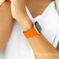 ODDI LEATHER LINK LOOP - #Snap Bands#