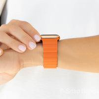 ODDI LEATHER LINK LOOP - #Snap Bands#