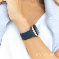 ODDI LEATHER LINK LOOP - #Snap Bands#