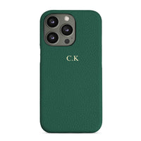 Personalized Pebble Leather iPhone Case - #Snap Bands#