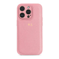 Pink Leather iPhone Case - #Snap Bands#
