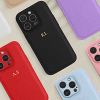 Pink Leather iPhone Case - #Snap Bands#