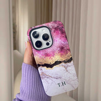 Pink Marble iPhone Case - #Snap Bands#