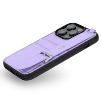 Purple iPhone Case with Strap - #Snap Bands#