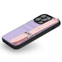 Purple iPhone Case with Strap - #Snap Bands#