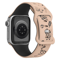 Ran Engraved Silicone Band - #Snap Bands#