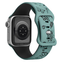 Ran Engraved Silicone Band - #Snap Bands#