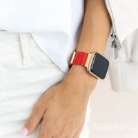 ROSSO GENUINE LEATHER BAND - #Snap Bands#