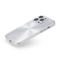 Silver Flashy Alu iPhone Case - #Snap Bands#