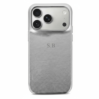 Silver Personalized iPhone Case - Snap Bands