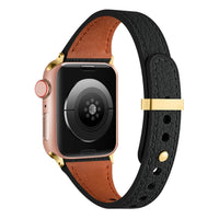 Slim Leather Band Meda - Snap Bands