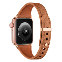 Slim Leather Band Meda - Snap Bands