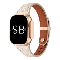Slim Leather Band Meda - Snap Bands