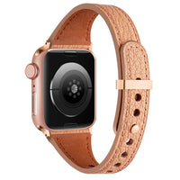 Slim Leather Band Meda - Snap Bands