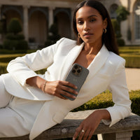 Soft Leather iPhone Case - Snap Bands