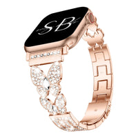 Sparkly Butterfly Metal Band - #Snap Bands#