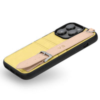 Yellow iPhone Case with Strap - #Snap Bands#