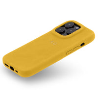 Yellow Leather iPhone Case - #Snap Bands#