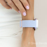Yuma Braided Loop Band - #Snap Bands#
