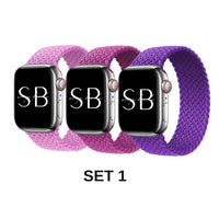 3 Pack Nylon Woven Bands - #Snap Bands#