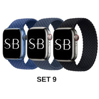 3 Pack Nylon Woven Bands - #Snap Bands#