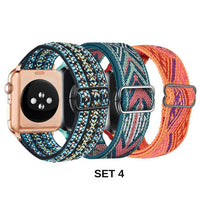 3 Pack Perla Nylon Bands - #Snap Bands#