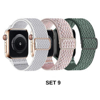 3 Pack Perla Nylon Bands - #Snap Bands#
