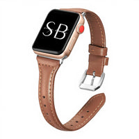 Gina Slim Leather Band - #Snap Bands#
