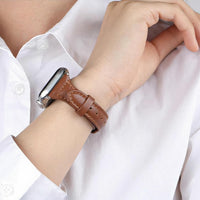 Gina Slim Leather Band - #Snap Bands#