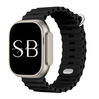 MARINE SILICONE WATCH BAND - #Snap Bands#