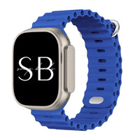 MARINE SILICONE WATCH BAND - #Snap Bands#