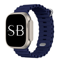 MARINE SILICONE WATCH BAND - #Snap Bands#