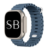 MARINE SILICONE WATCH BAND - #Snap Bands#