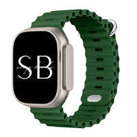 MARINE SILICONE WATCH BAND - #Snap Bands#