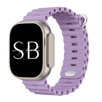MARINE SILICONE WATCH BAND - #Snap Bands#