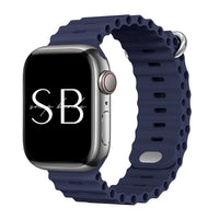 MARINE SILICONE WATCH BAND - #Snap Bands#