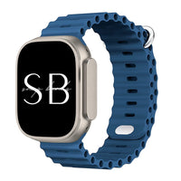 MARINE SILICONE WATCH BAND - #Snap Bands#