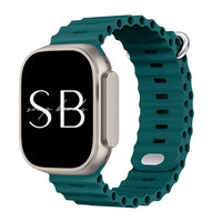 MARINE SILICONE WATCH BAND - #Snap Bands#