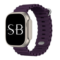 MARINE SILICONE WATCH BAND - #Snap Bands#