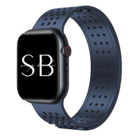 MINNITI PERFORATED SILICONE BAND - #Snap Bands#