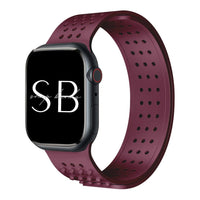 MINNITI PERFORATED SILICONE BAND - #Snap Bands#
