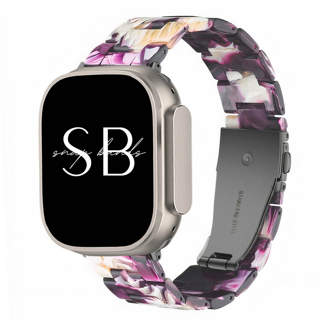 Modena Resin Band - #Snap Bands#