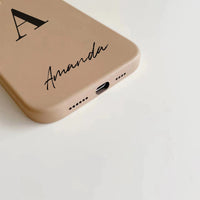 Monogram Leather iPhone Case - #Snap Bands#