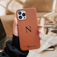 Monogram Leather iPhone Case - #Snap Bands#