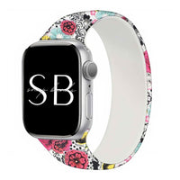 Printed Sciocco Floral Band - #Snap Bands#