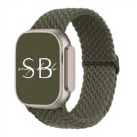 Yuma Braided Loop Band - #Snap Bands#