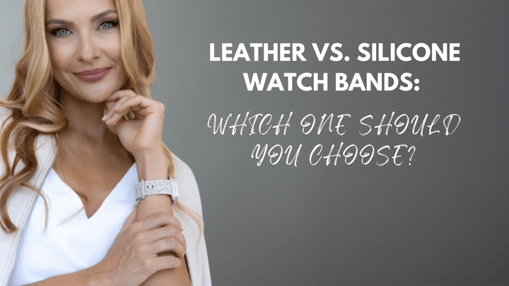 Leather vs. Silicone Watch Bands: Which One Should You Choose? - Snap Bands