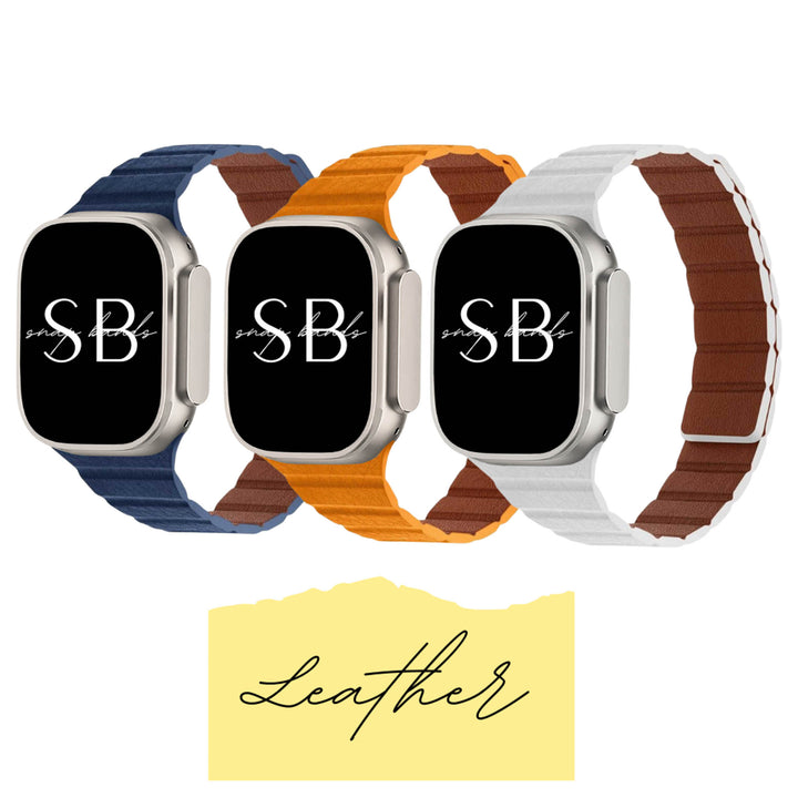 LEATHER BANDS - Snap Bands