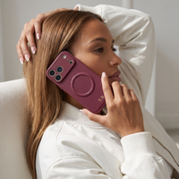 Wine Personalized Magnetic Leather iPhone Case