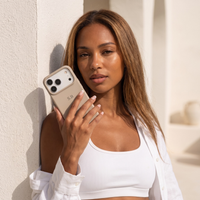 Brown Personalized Liquid Silicone iPhone Case